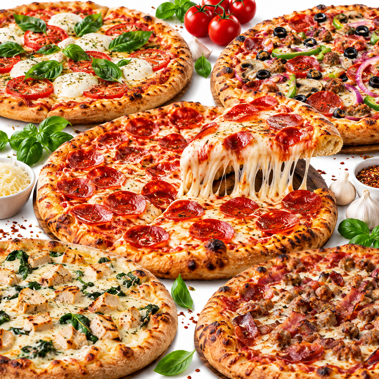 Inside Antonio's House of Pizza
