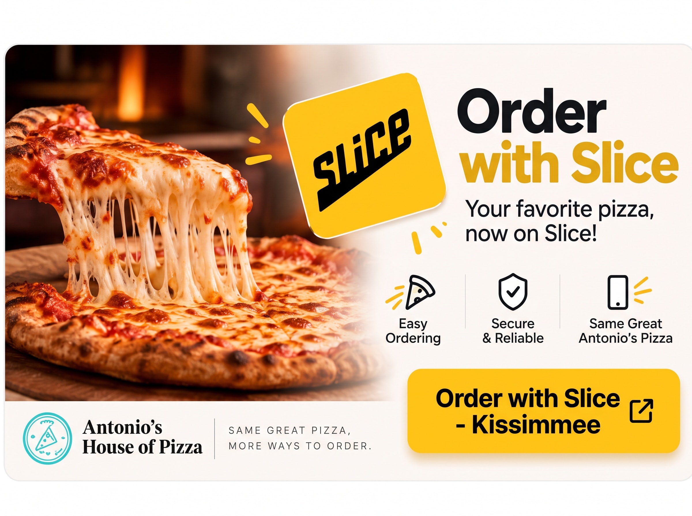 Order with Slice – Antonio's House of Pizza Kissimmee
