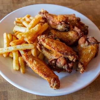 Five Wings And Fries
